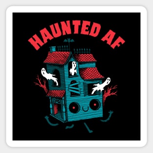 Haunted AF Sticker